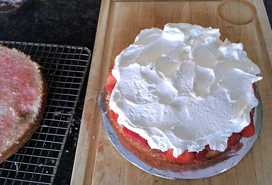 Strawberry And Cream Victoria Sponge Recipe Cuisine Fiend